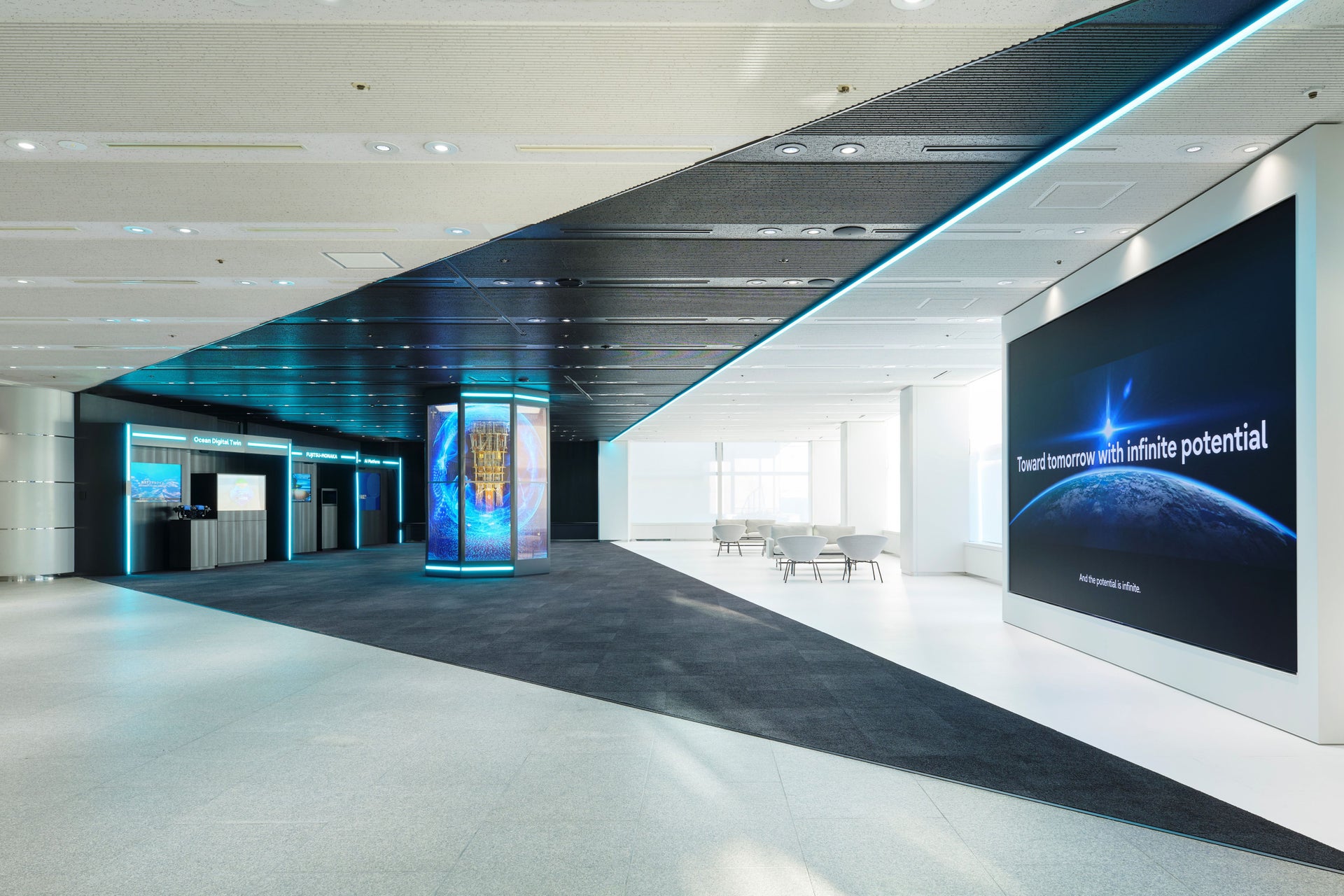 Fujitsu Techonlogy Park 本店エントランス　リニューアル